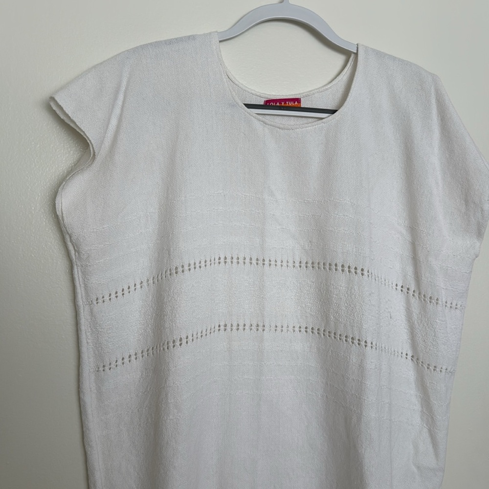 Lola Y Tula | White Blanket Dress
